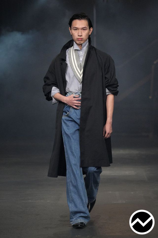 Romeo Hunte, SS27 menswear, Elemental Gray, look 14