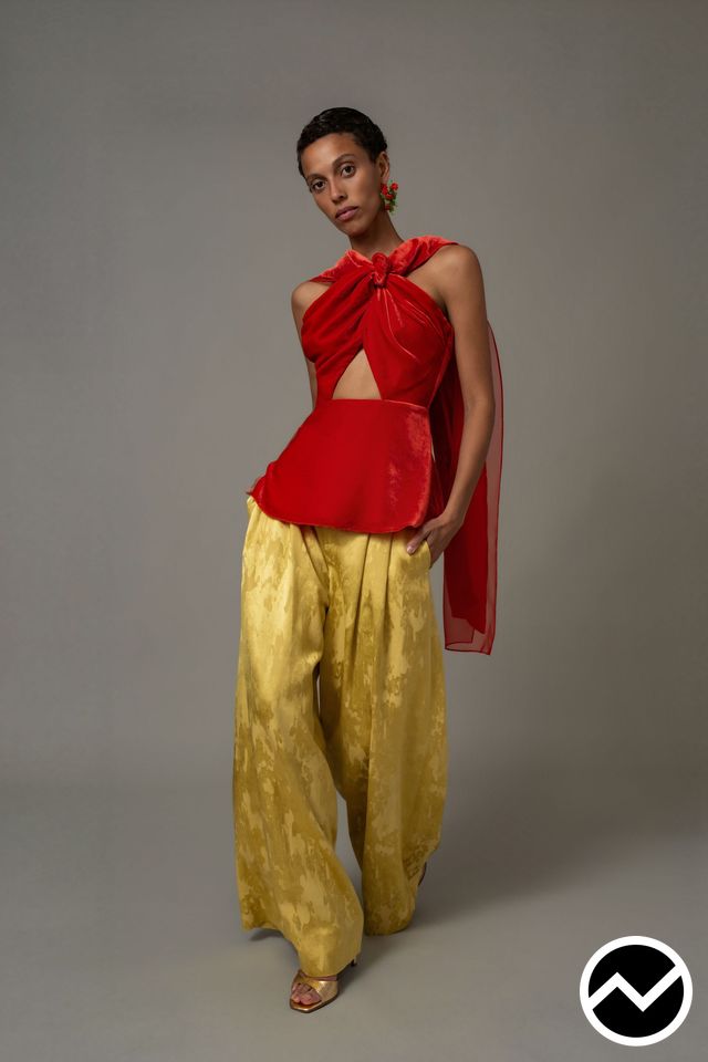 Rosie Assoulin, Rosie Assoulin SS27 womenswear, look 11