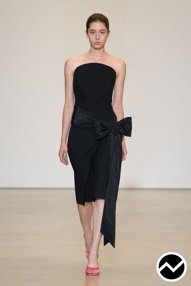 Sandy Liang, SS27 womenswear, Strapless Dress, look 12