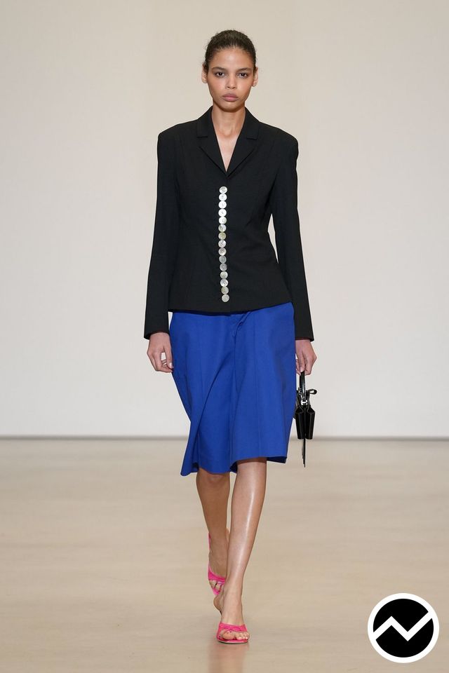 Sandy Liang, SS27 womenswear, Straight Skirts, look 14
