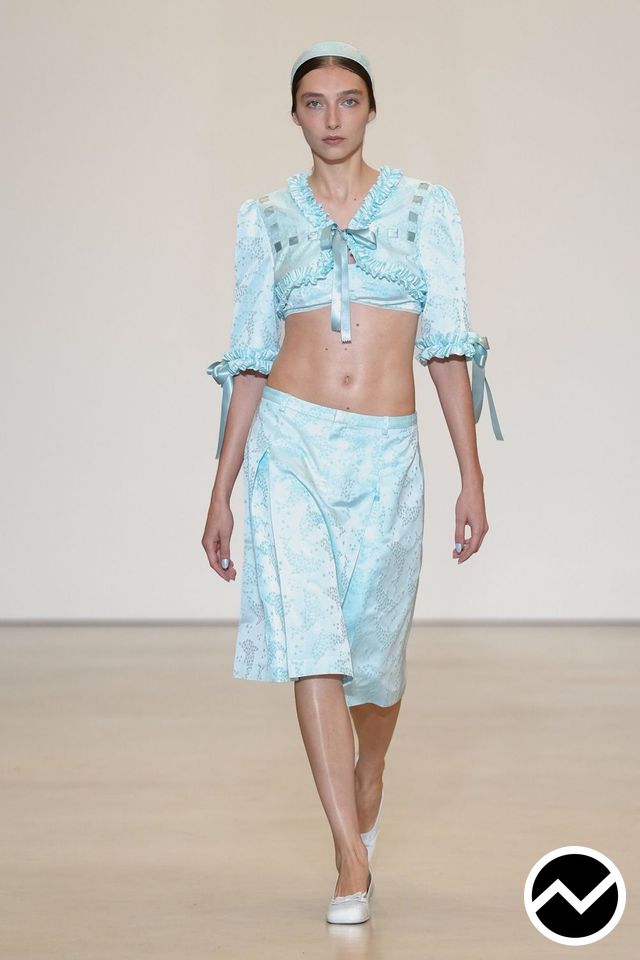 Sandy Liang, SS27 womenswear, Abstract, look 29