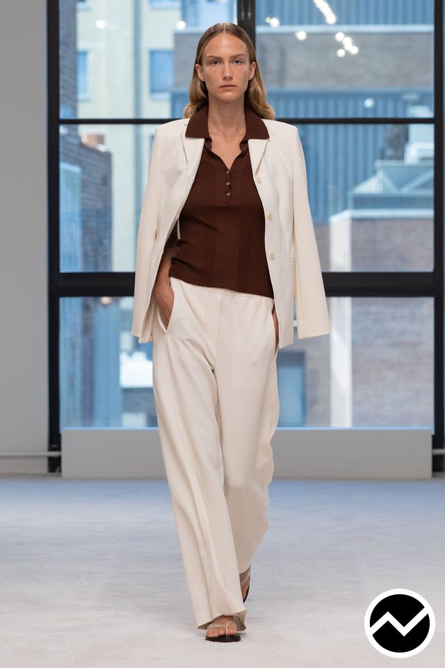 Theory, SS27 womenswear, Tailored Pants, look 13