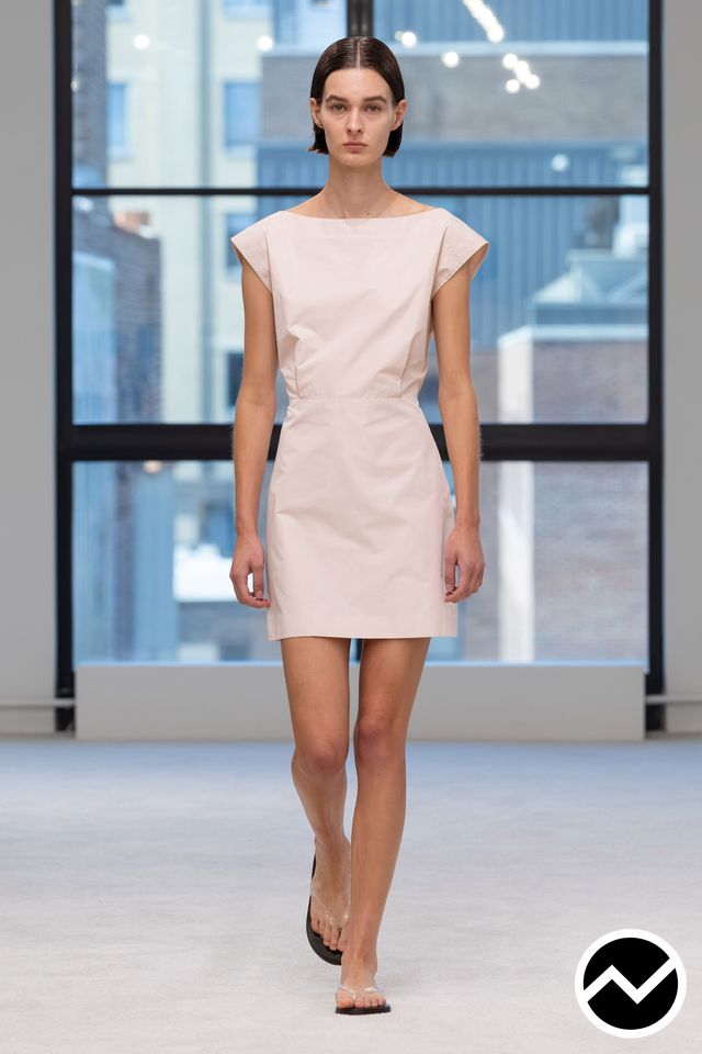 Theory, SS27 womenswear, Mini Dress, look 19