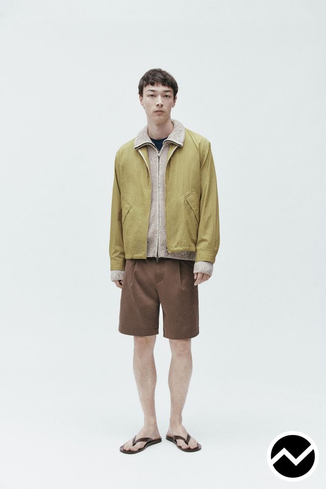 Theory SS27 menswear, look 1