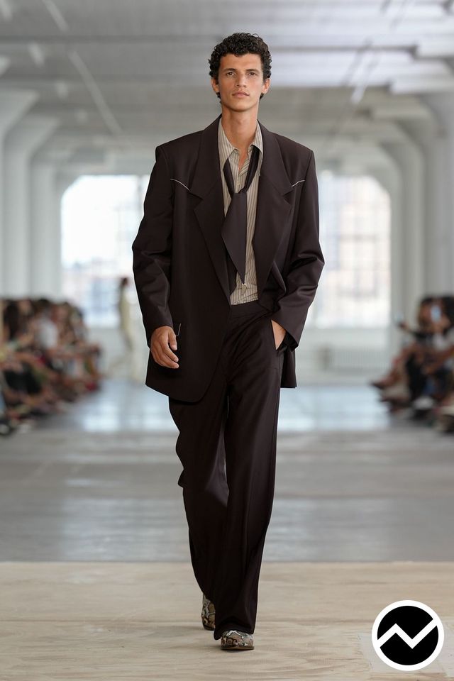 Tibi, SS27 menswear, Twill, look 9