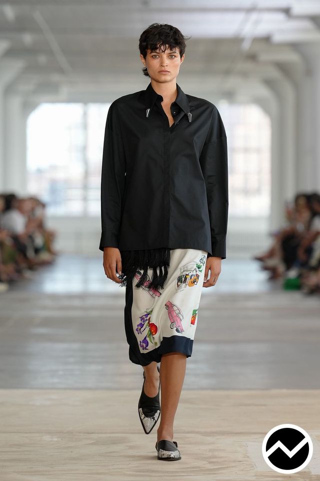 Tibi, SS27 womenswear, Conversational, look 37