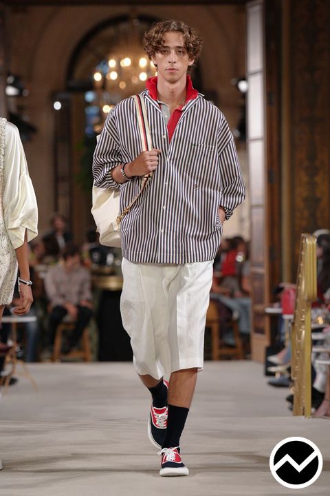 Tommy Hilfiger, SS27 menswear, Striped, look 38