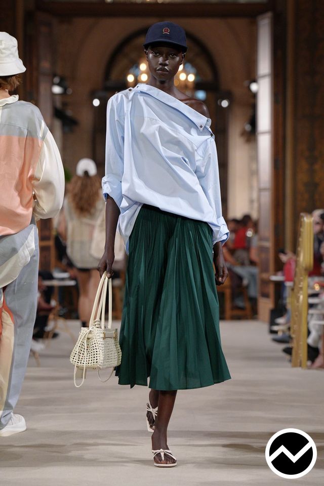 Tommy Hilfiger, SS27 womenswear, A-Line Skirts, look 41