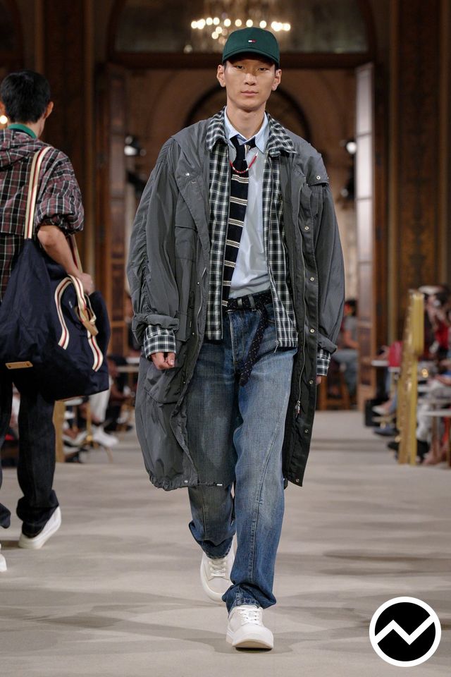 Tommy Hilfiger, SS27 menswear, Denim, look 55