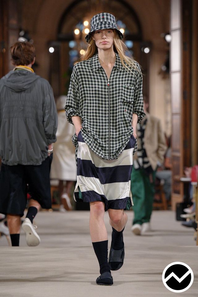 Tommy Hilfiger, SS27 menswear, Striped, look 59