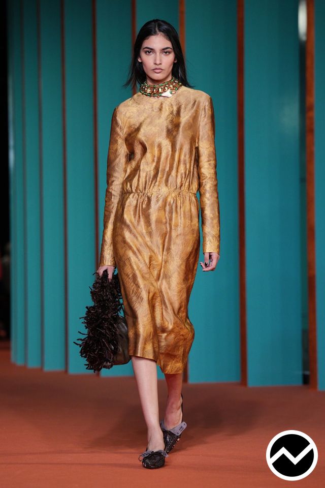 Tory Burch, SS27 womenswear, Terra Cotta, look 7