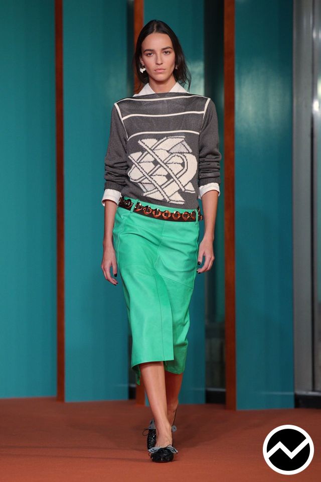 Tory Burch, SS27 womenswear, Graphic, look 24