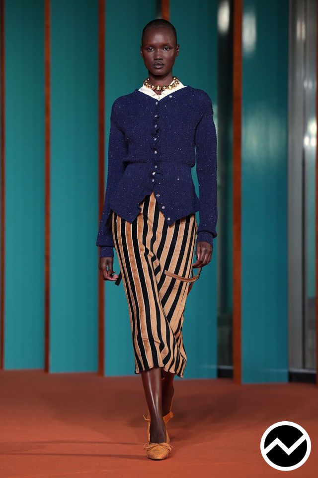 Tory Burch, SS27 womenswear, Velvet, look 29