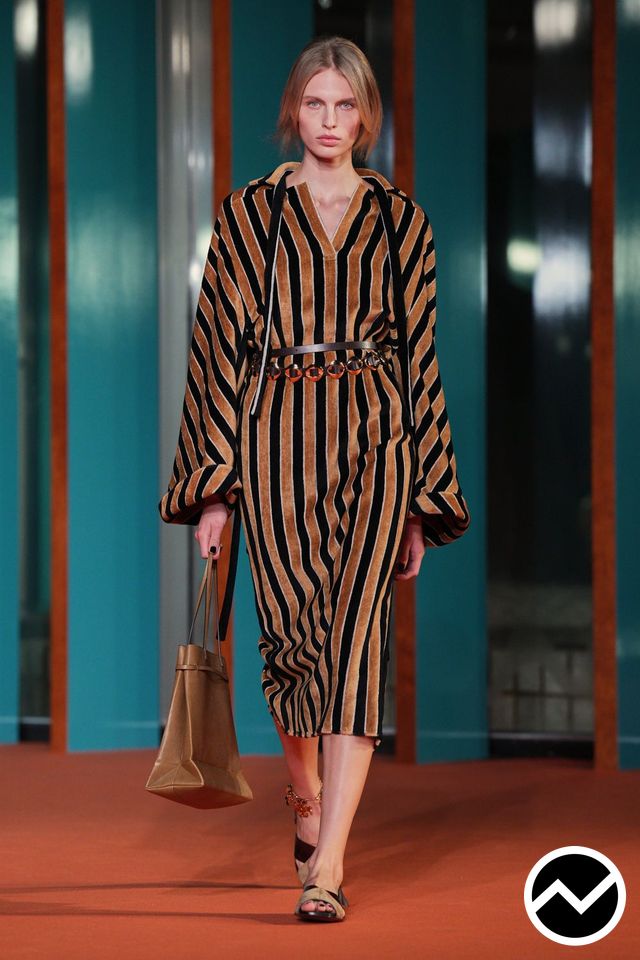 Tory Burch, SS27 womenswear, Striped, look 32