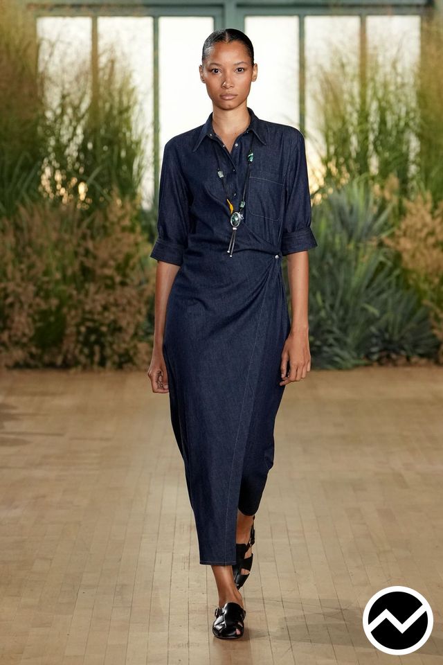 Twp, SS27 womenswear, Denim, look 15