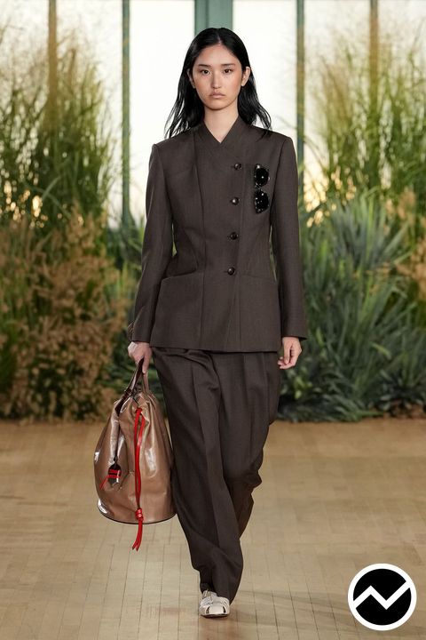 Twp, SS27 womenswear, Coffee, look 32