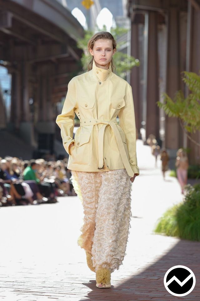 Ulla Johnson, SS27 womenswear, Butter Yellow, look 10