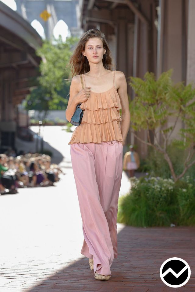 Ulla Johnson, SS27 womenswear, Double Pleated Pants, look 12