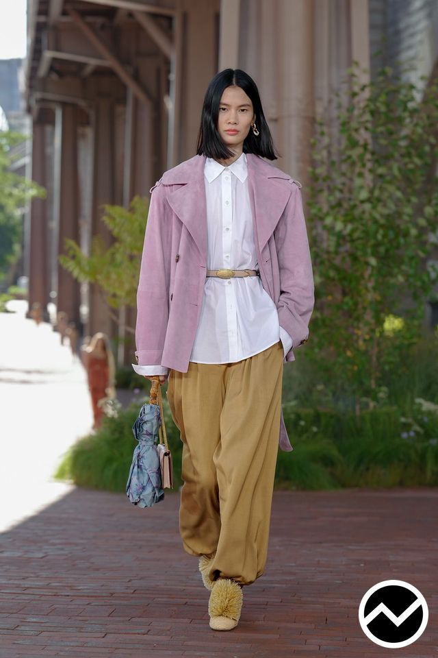 Ulla Johnson, SS27 womenswear, Drop Shoulder Jacket, look 25