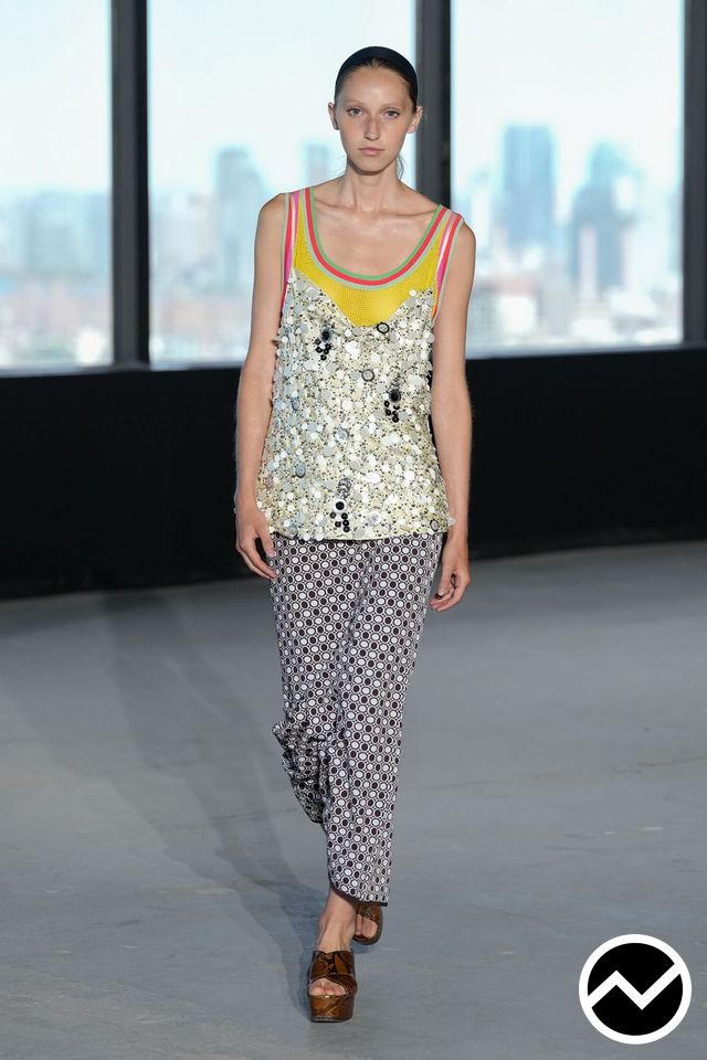 Zankov, SS27 womenswear, Geometric, look 5