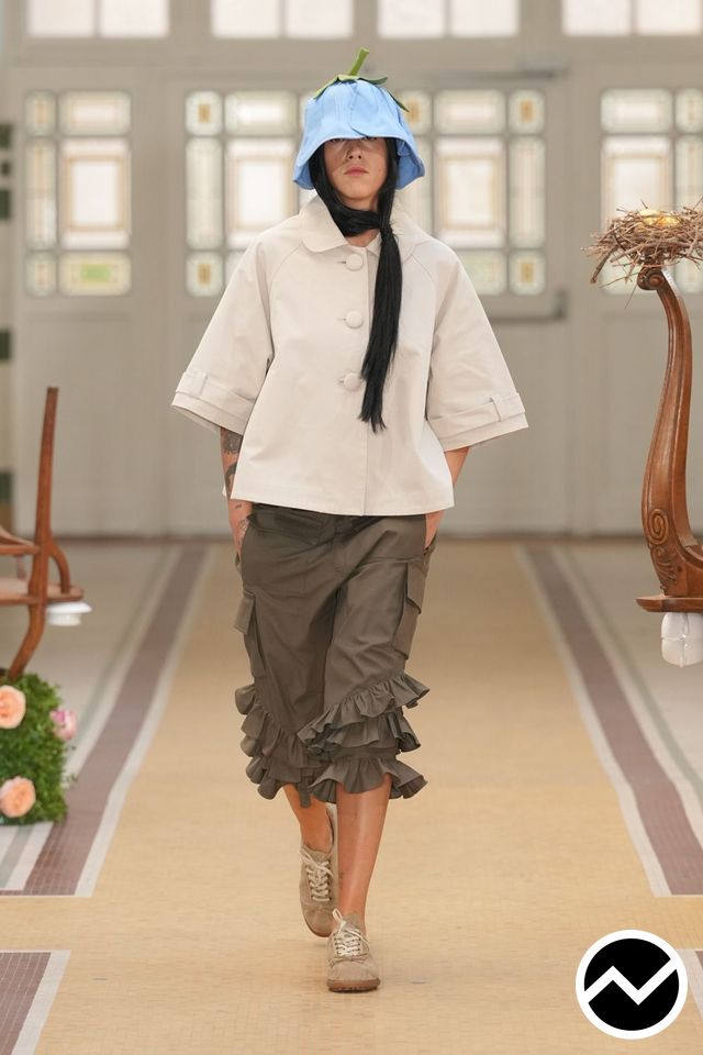 Abra, SS27 womenswear, Capri Pants, look 12