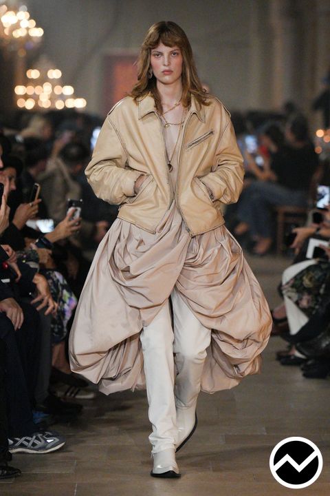 Acne Studios SS27 womenswear, look 1