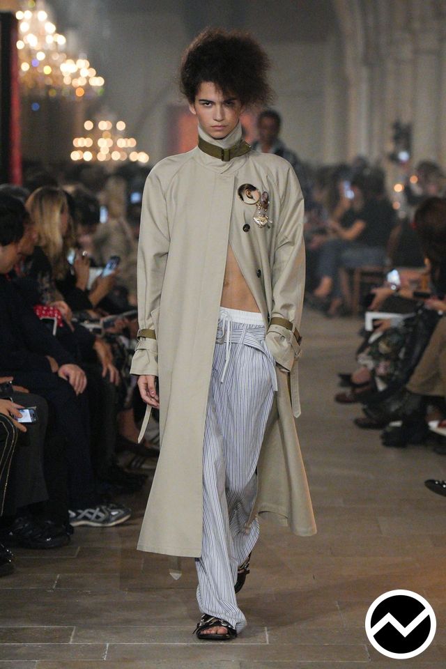 Acne Studios, SS27 menswear, Palazzo Pants, look 26