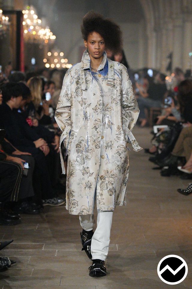 Acne Studios, SS27 womenswear, Mustard, look 39