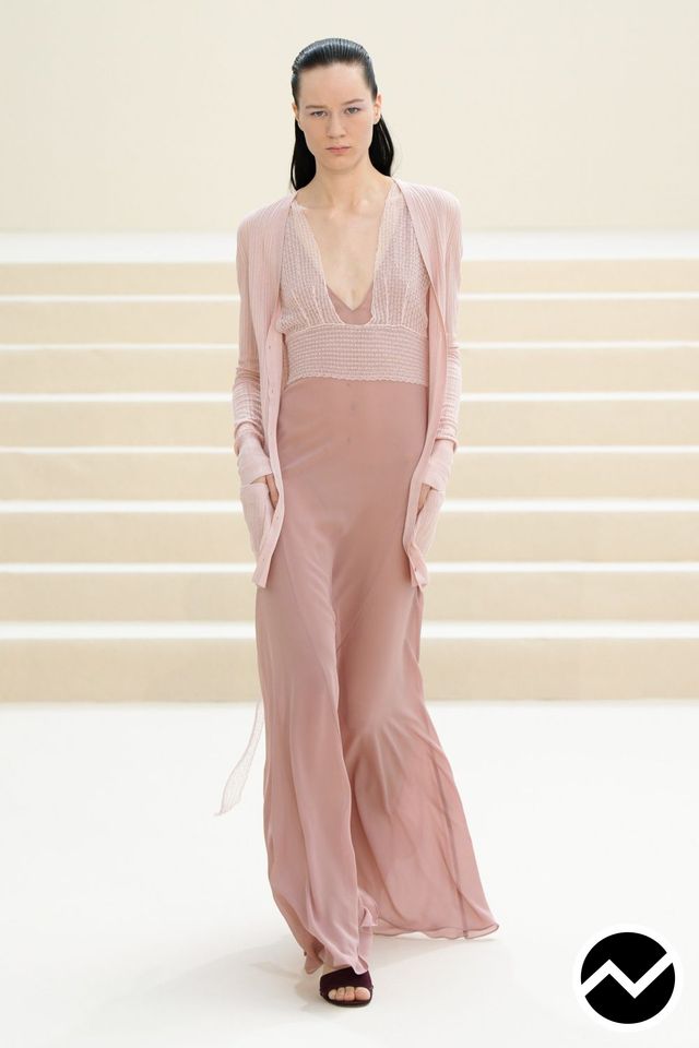 Akris, SS27 womenswear, Balletcore, look 12