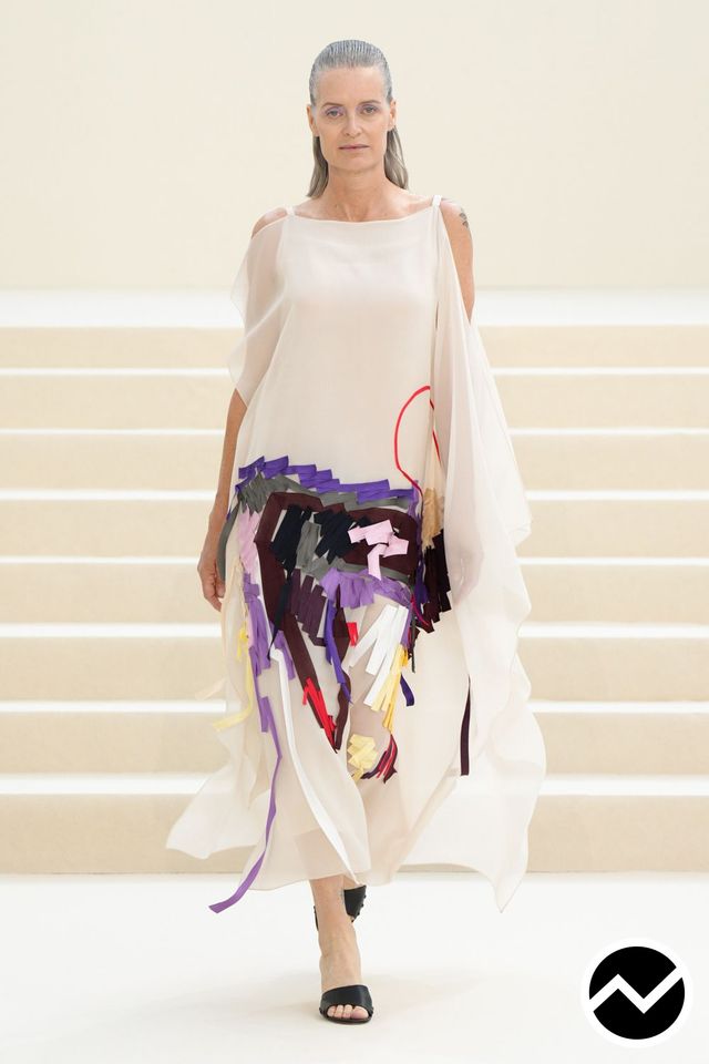 Akris, SS27 womenswear, Oversized Dress, look 14