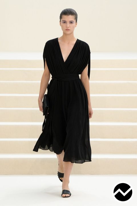 Akris, SS27 womenswear, Monochrome, look 27