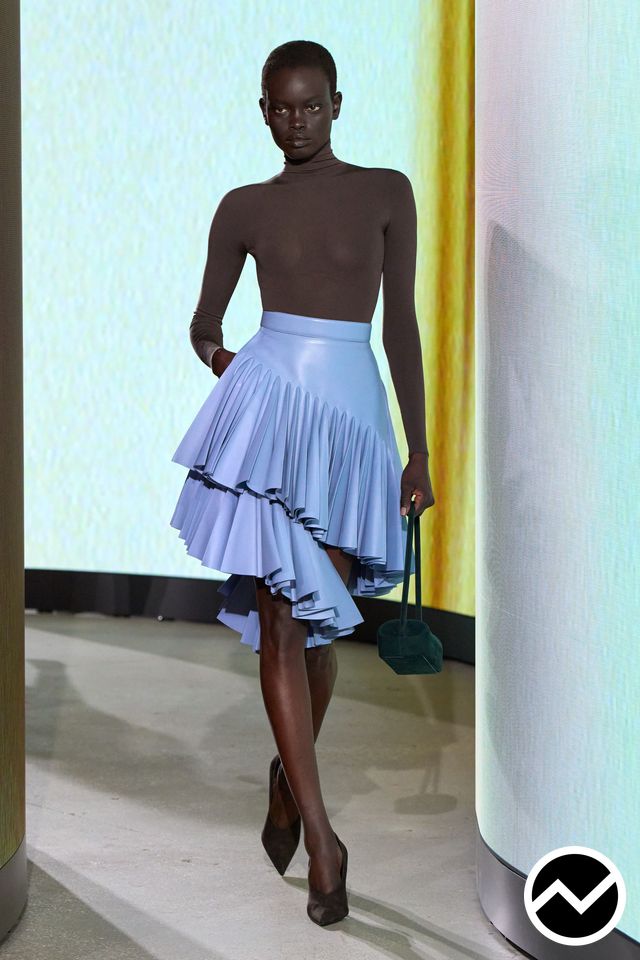 Alaïa, SS27 womenswear, A-Line Skirts, look 26