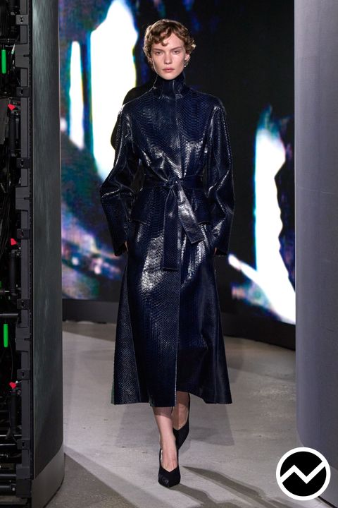Alaïa, SS27 womenswear, Belted Jacket, look 28