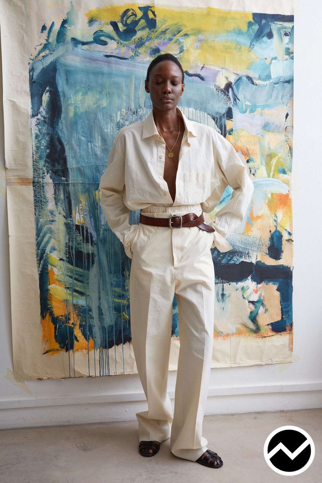 Aldo Maria Camillo SS27 menswear, look 1