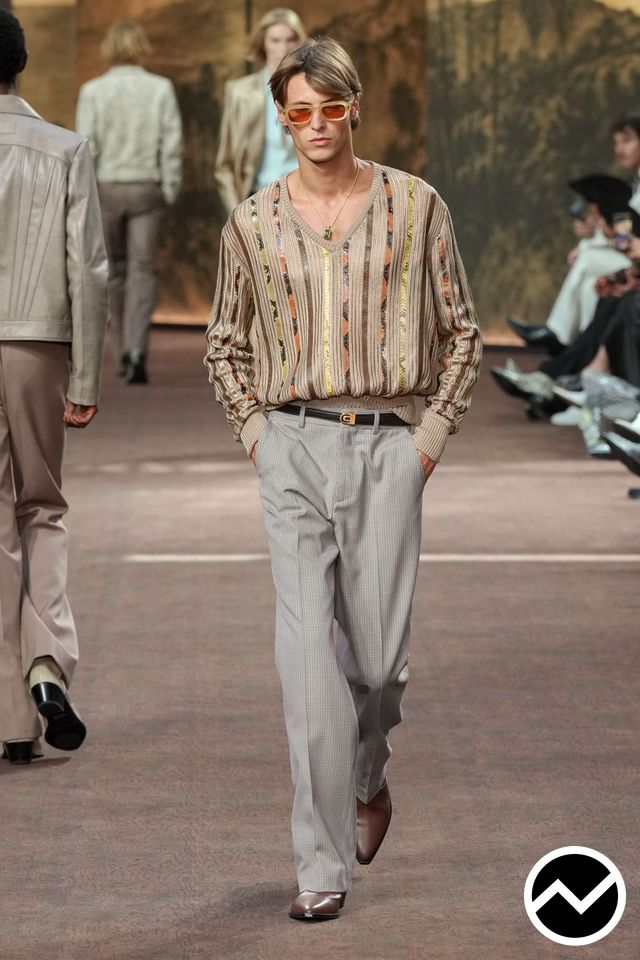 Amiri, SS27 menswear, Rib Knit, look 26