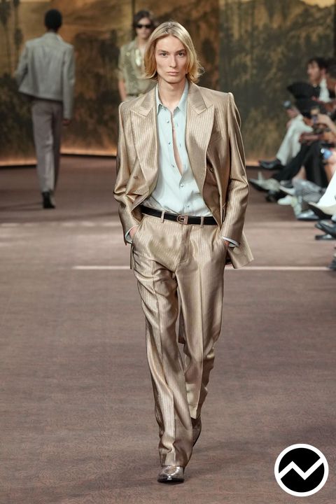 Amiri, SS27 menswear, Metallic, look 27