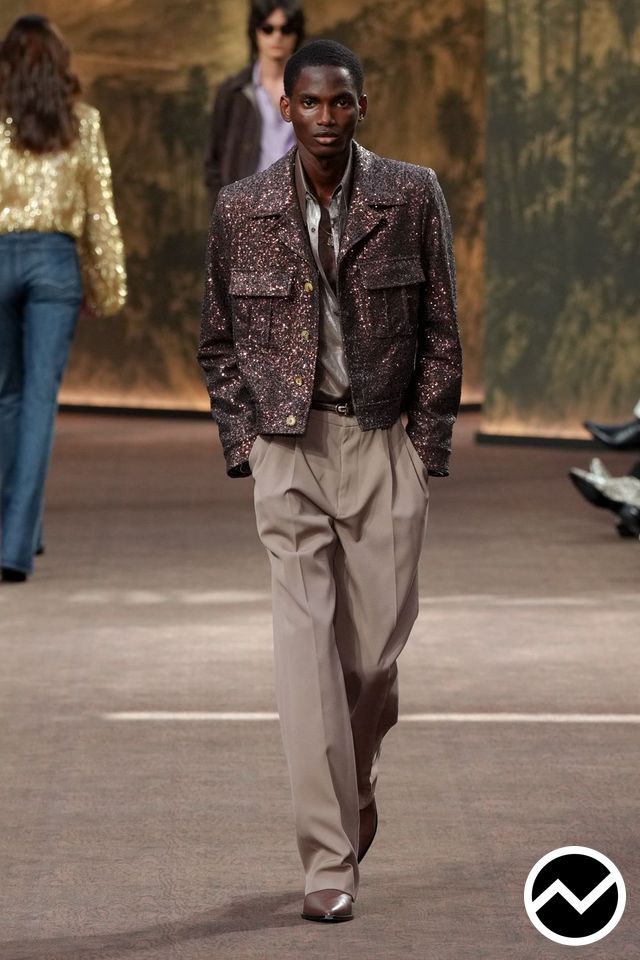 Amiri, SS27 menswear, Boxy Jacket, look 37