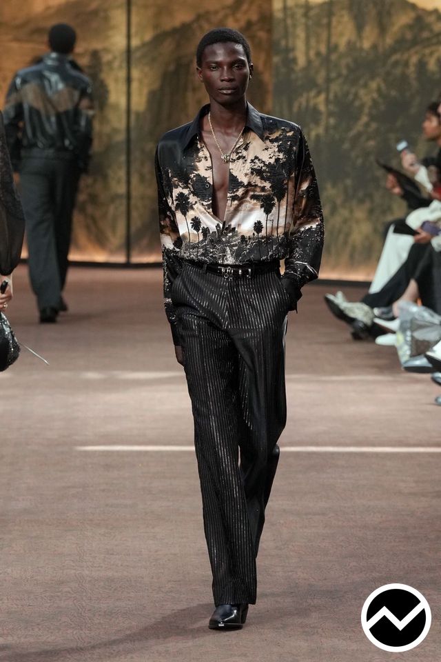 Amiri SS27 menswear, look 62