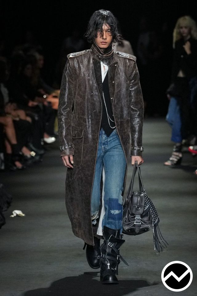 Ann Demeulemeester, Ann Demeulemeester SS27 menswear, look 23