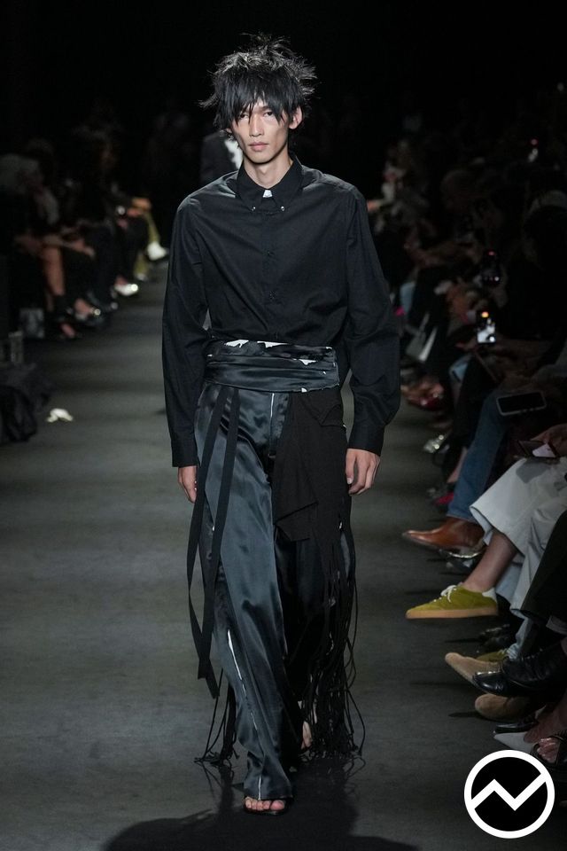 Ann Demeulemeester SS27 menswear, look 41