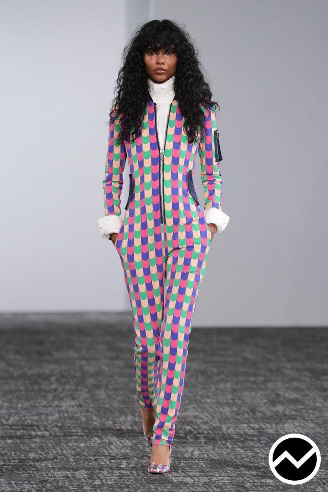 Anrealage, SS27 womenswear, 70s Retro, look 4