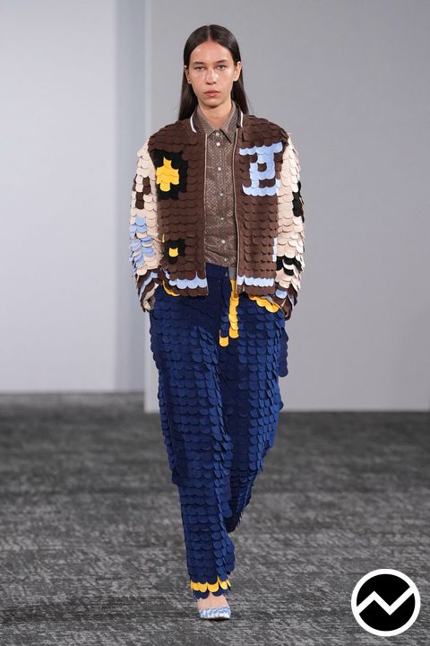 Anrealage, SS27 womenswear, Letters & Numbers, look 14