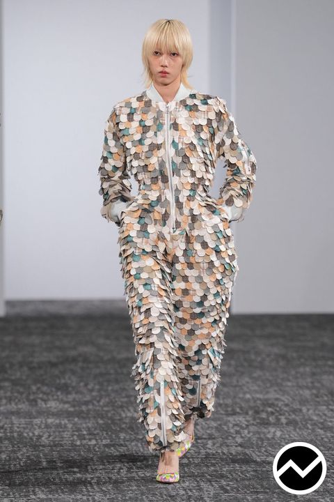 Anrealage, SS27 womenswear, Geometric, look 20