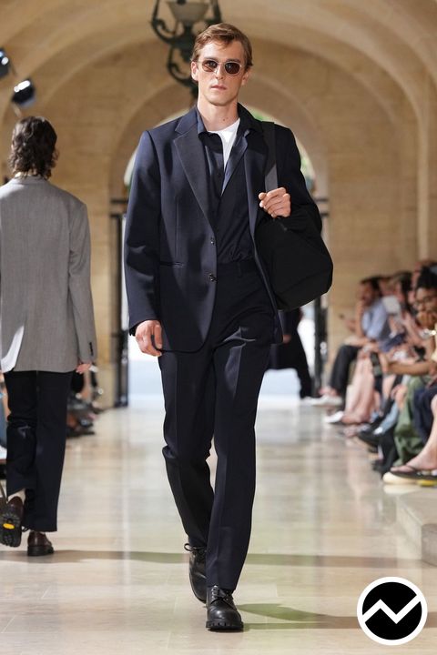 Auralee, SS27 menswear, Twill, look 3