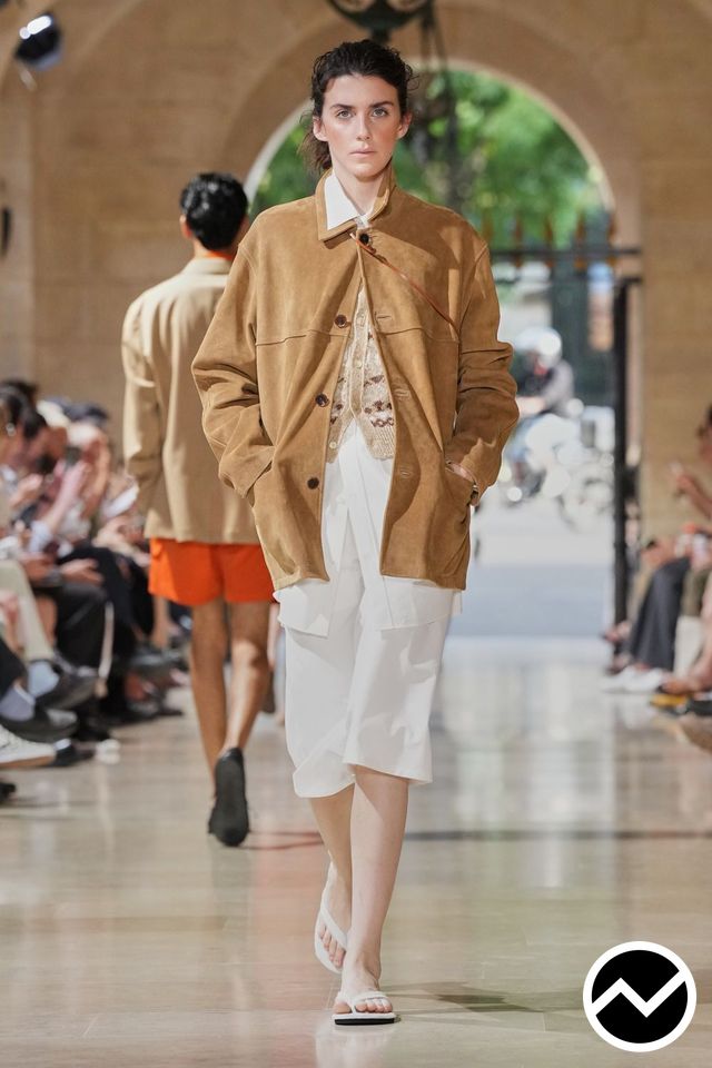 Auralee, SS27 womenswear, Chino, look 34