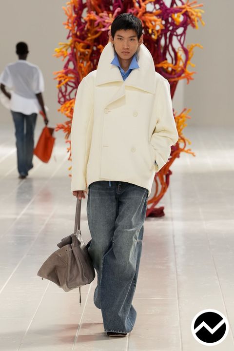 Balenciaga, SS27 menswear, Wide Leg Jeans, look 43