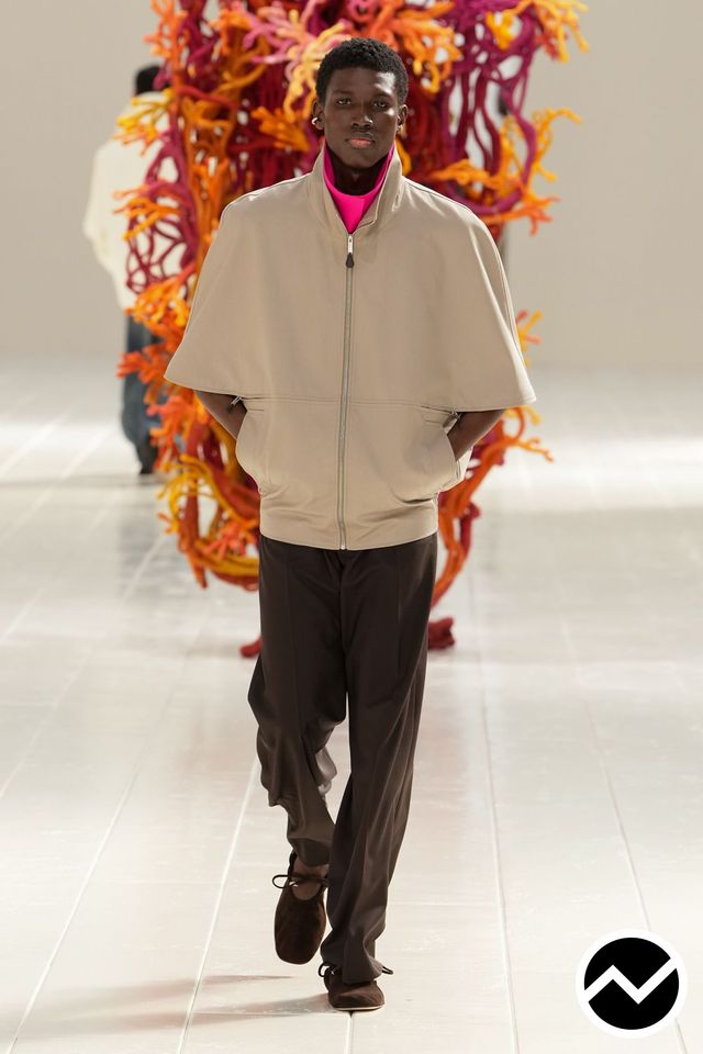 Balenciaga, SS27 menswear, Funnel Jacket, look 51