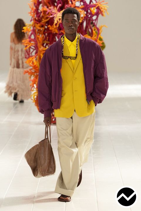 Balenciaga, SS27 menswear, Lemon, look 53