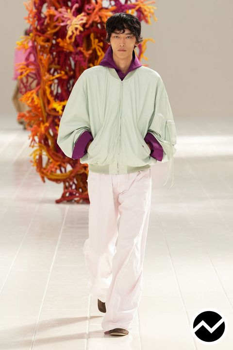 Balenciaga, SS27 menswear, Hooded Sweatshirt, look 57