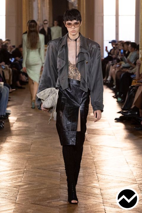 Balmain, SS27 womenswear, Rock, look 18